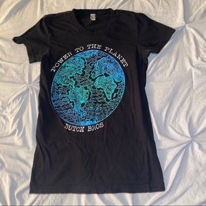 Power To The Planet Dutch Bros T-Shirt